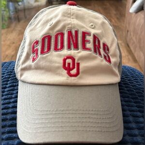 🖤 OU Sooners Tan Ball Cap Unisex – Adjustable